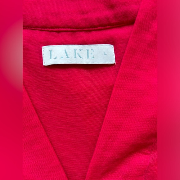 80.LAKE Women’s V-Neck Long Cotton Dress. Size :L - Picture 14 of 16